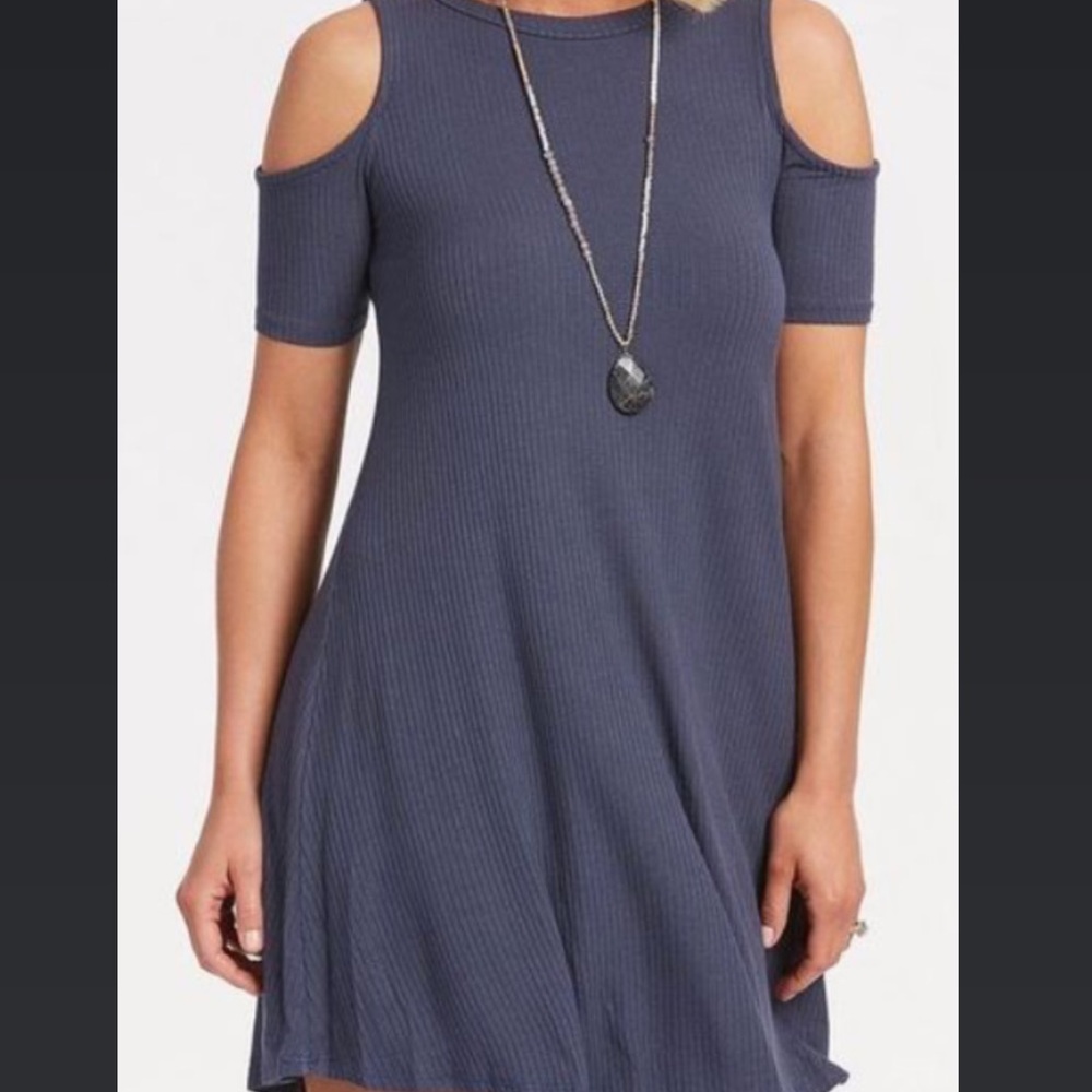 Allison Joy blue cut out dress